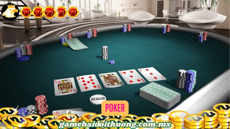 Poker thắng lớn tại sòng bạc trực tuyến đẳng cấp GO79
